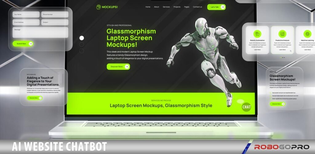 AI Website Chatbot - free RoboGoPRO chatbot